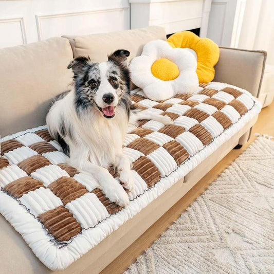 Cozy Plaid Pet Bed – Ultimate Comfort for Your Furry Friend! Cats, and Dogs.