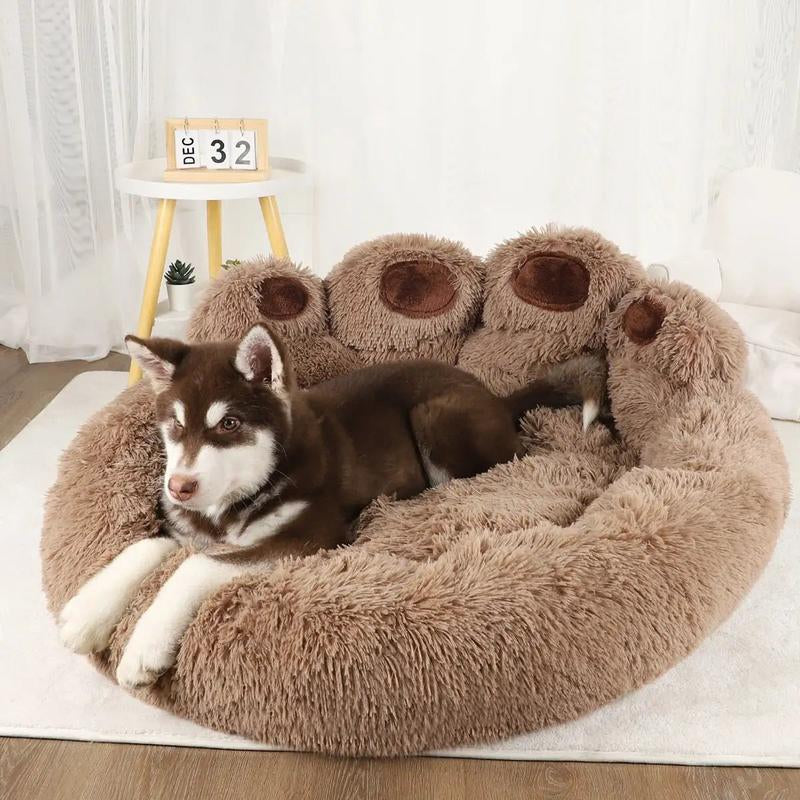 Ultimate Cozy Lounge Bed for Pets – Plush, Stylish & Supportive Comfort!