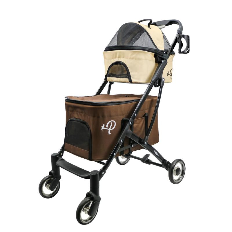 Deluxe Double Decker Pet Stroller – Ultimate Comfort & Convenience for Your Pets